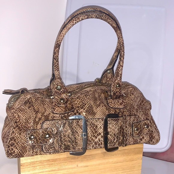 Guess snakeskin-look purse - Picture 1 of 6